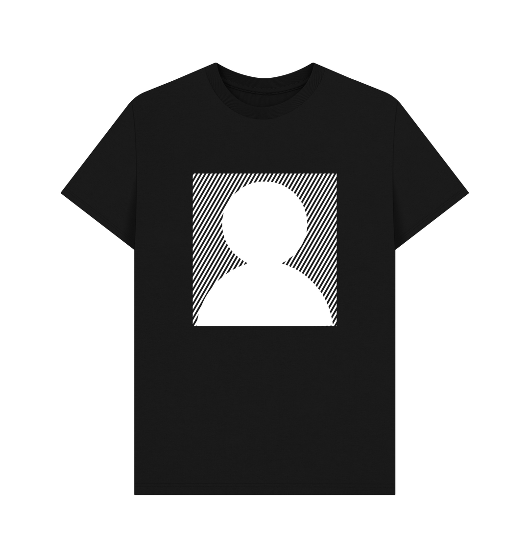 T-shirt: Sometimes, when someone hasn't uploaded a photo for their avatar, you see a simple outline of a person's head and shoulders instead. 
